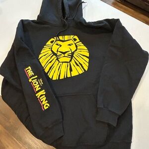 Disney Black and Yellow Lion King Hoodie